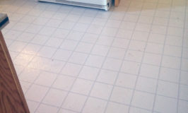 Kitchen Floor Before